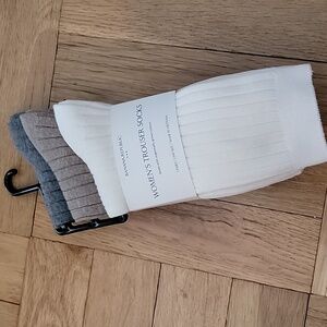 TROUSER SOCKS/3-PAIRS/BANANA REPUBLIC FACTORY